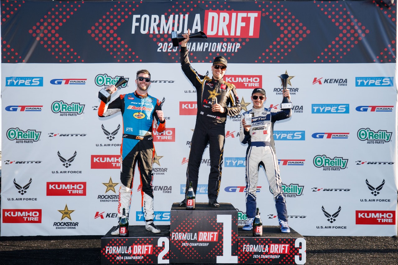 PODIUM + FÓRMULA GT Radial Celebrates Adam LZ's Podium Finish at the 2025